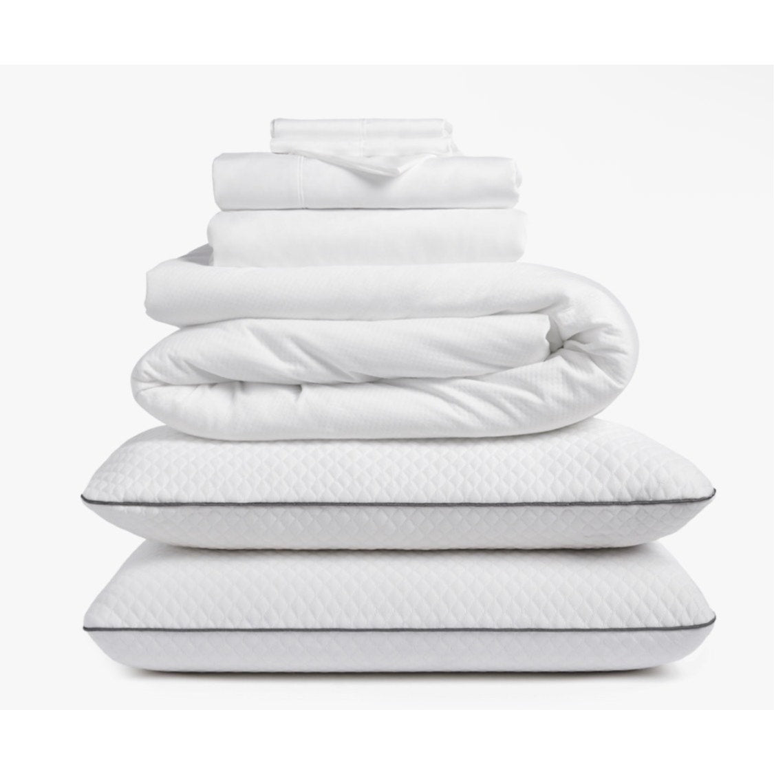 Resident Serenity Sleep Bundle Nectar Split King White New Sealed Box MSRP $898