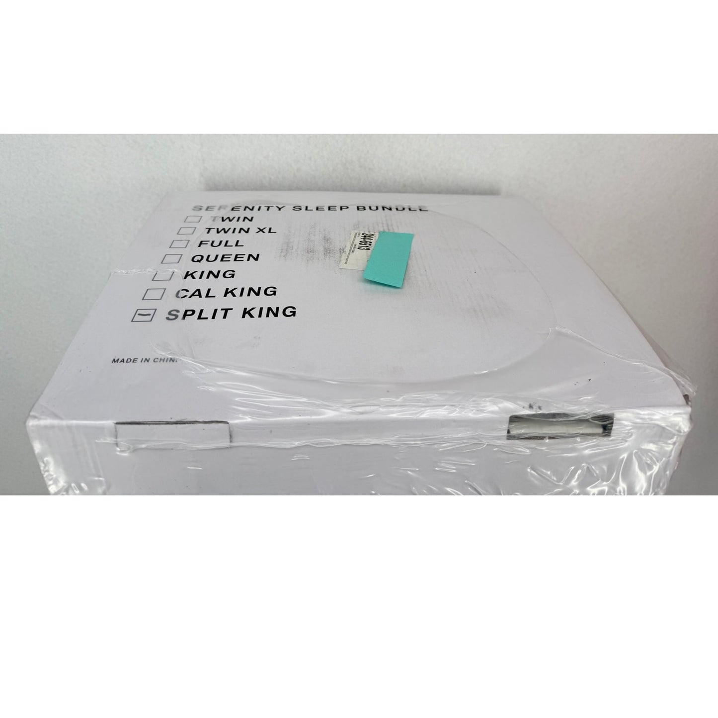 Resident Serenity Sleep Bundle Nectar Split King White New Sealed Box MSRP $898