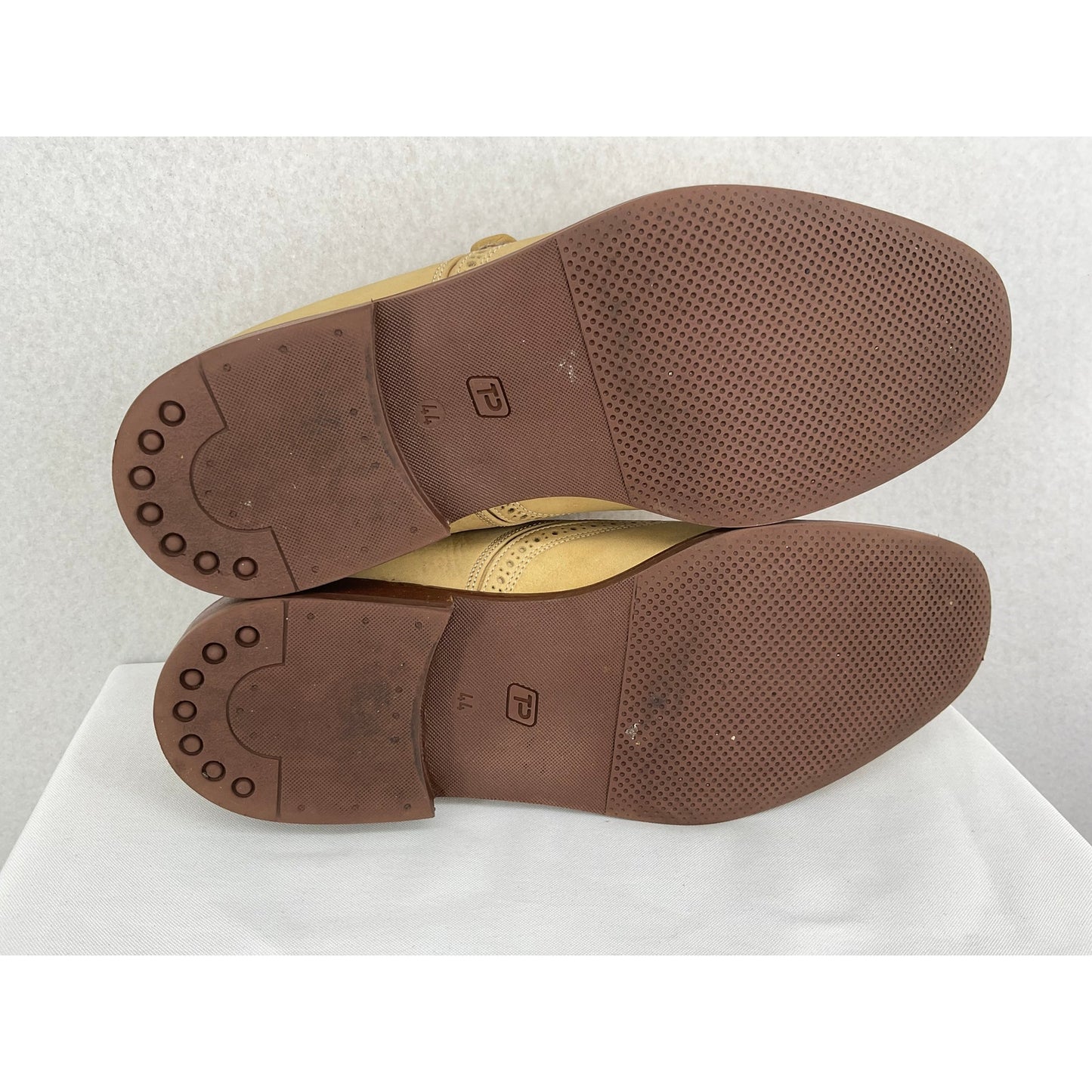 Luca Bossi Brogue Single Monk Strap Men's Business Office Shoes 44 (10-10.5)