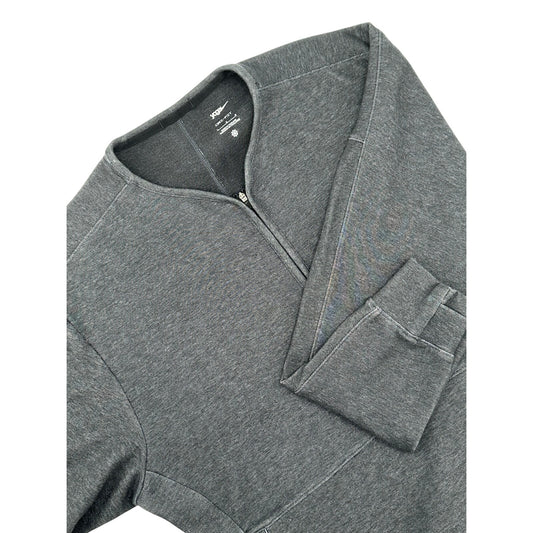 Nike Yoga Dri-Fit 1/2 Zip Training Crew Sweatshirt DD2186-010 Mens L