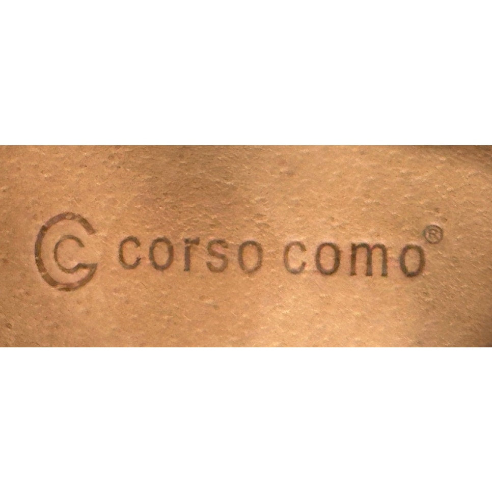 Corso Como Doon Leather Studded Side Buckle Strap Flat Heel Ankle Boots 10M
