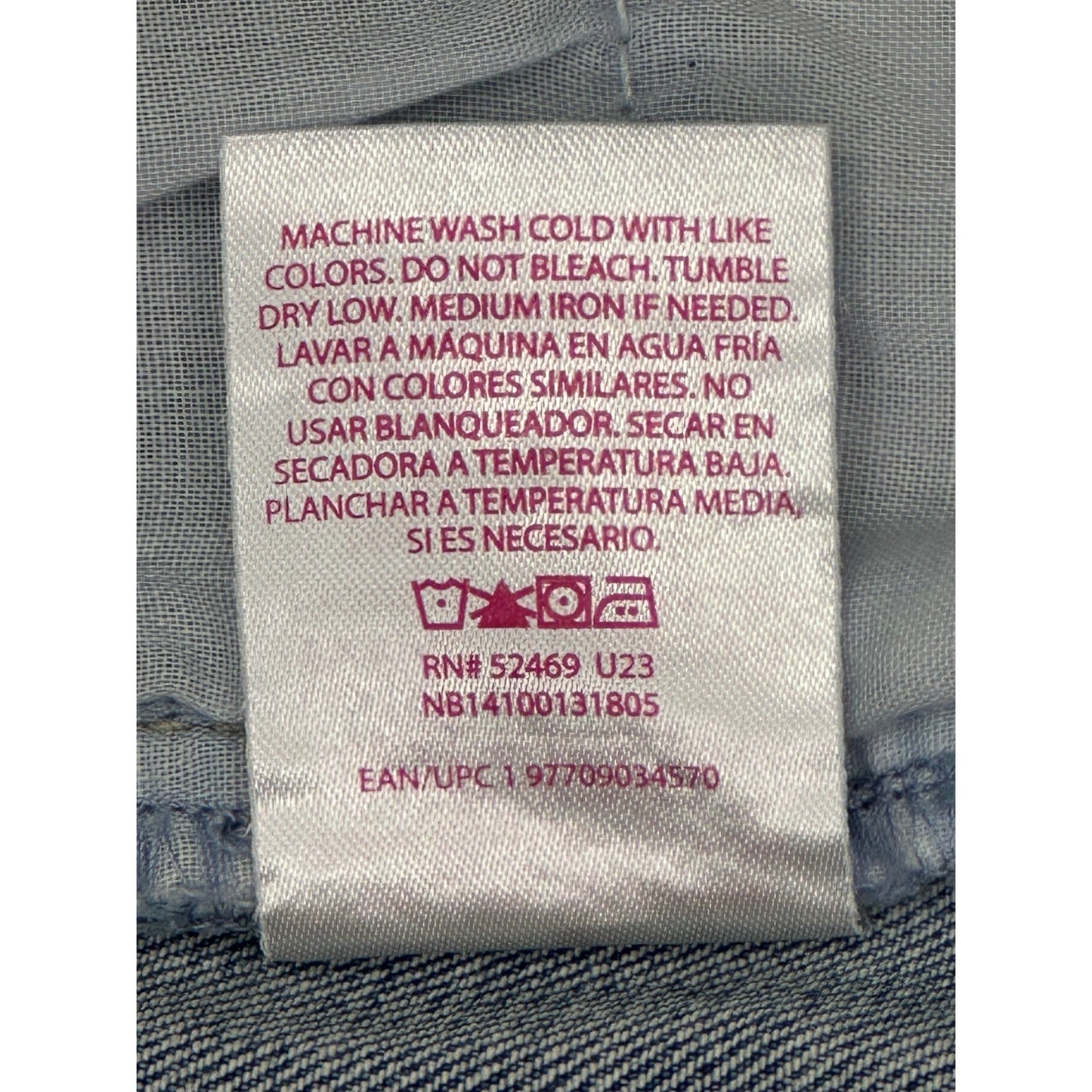 No Boundries Shorts Mid Rise Flower Print Frayed Hem Stretch Size 9 NWOT