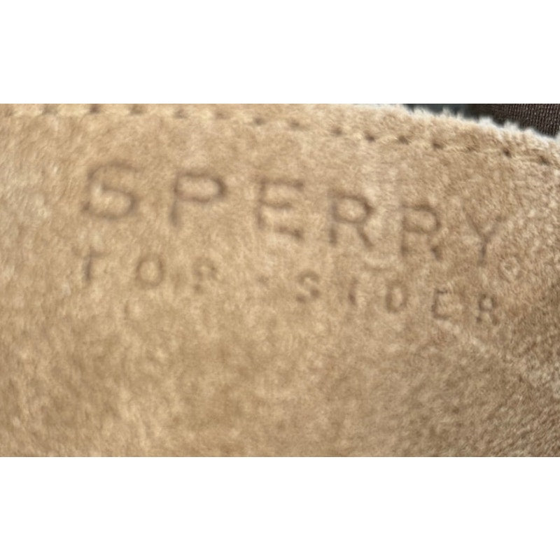 Sperry Top Sider Tan Suede Lace Up Wedge Leather Suede Ankle Boots 8M
