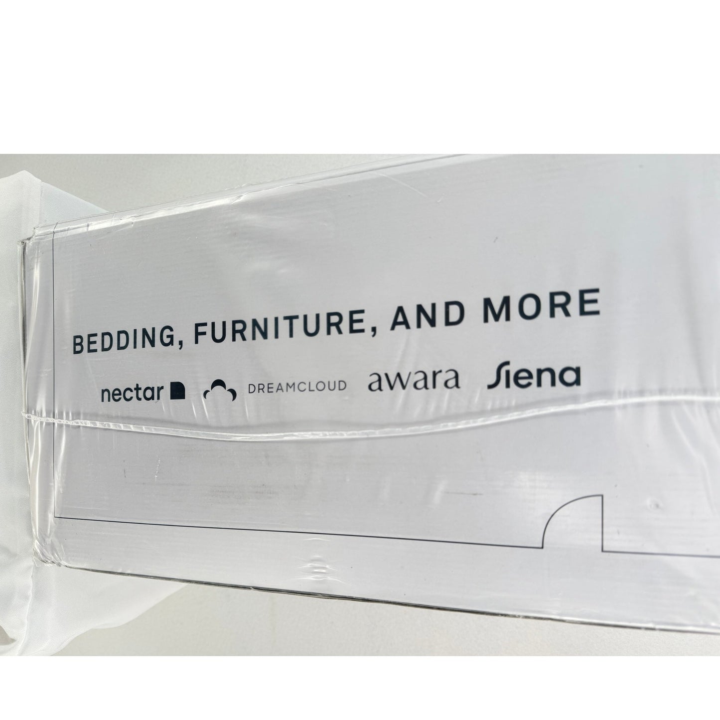 Resident Serenity Sleep Bundle Nectar Split King White New Sealed Box MSRP $898